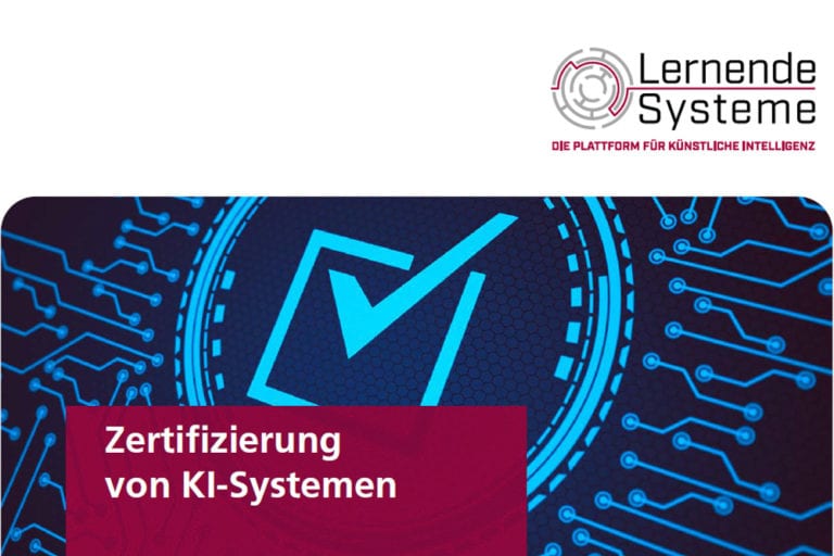 Impulspapier KI Zertifizierung Impulspapier KI Zertifizierung