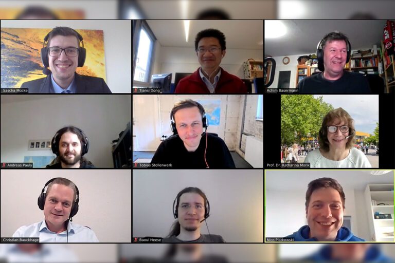 Scientists from ML2R, Fraunhofer ITWM, and DLR attended the ML2R Symposium on Quantum Machine Learning.