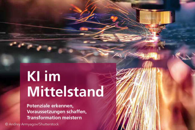 Das neue Booklet der Plattform Lernende Systeme zeigt die Potenziale von Künstlicher Intelligenz für KMUs anhand konkreter Umsetzungskonzepte auf. Das neue Booklet der Plattform Lernende Systeme zeigt die Potenziale von Künstlicher Intelligenz für KMUs anhand konkreter Umsetzungskonzepte auf.
